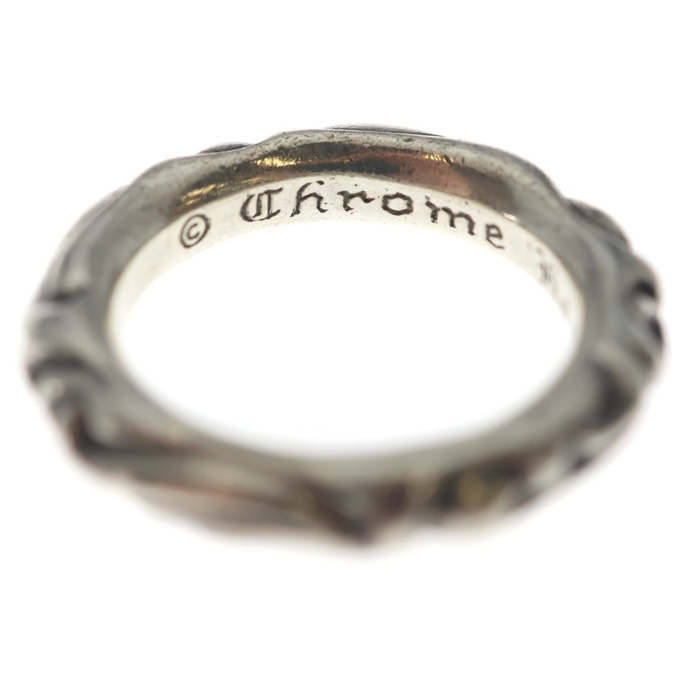 CHROME HEARTS(クロムハーツ) SCRL BAND スクロールバンド リング シルバー BCA351