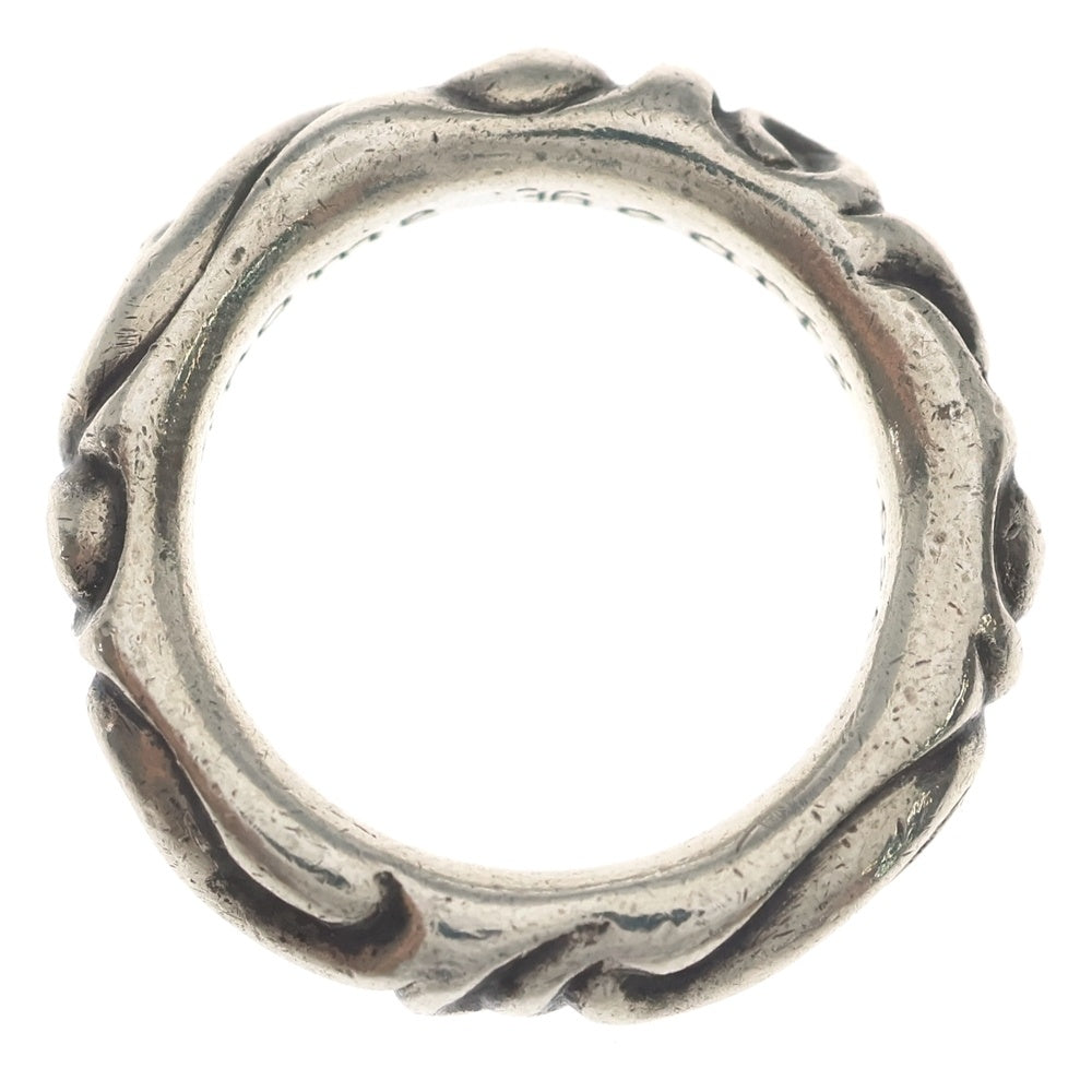 CHROME HEARTS(クロムハーツ) SCRL BAND スクロールバンド リング シルバー BCA351