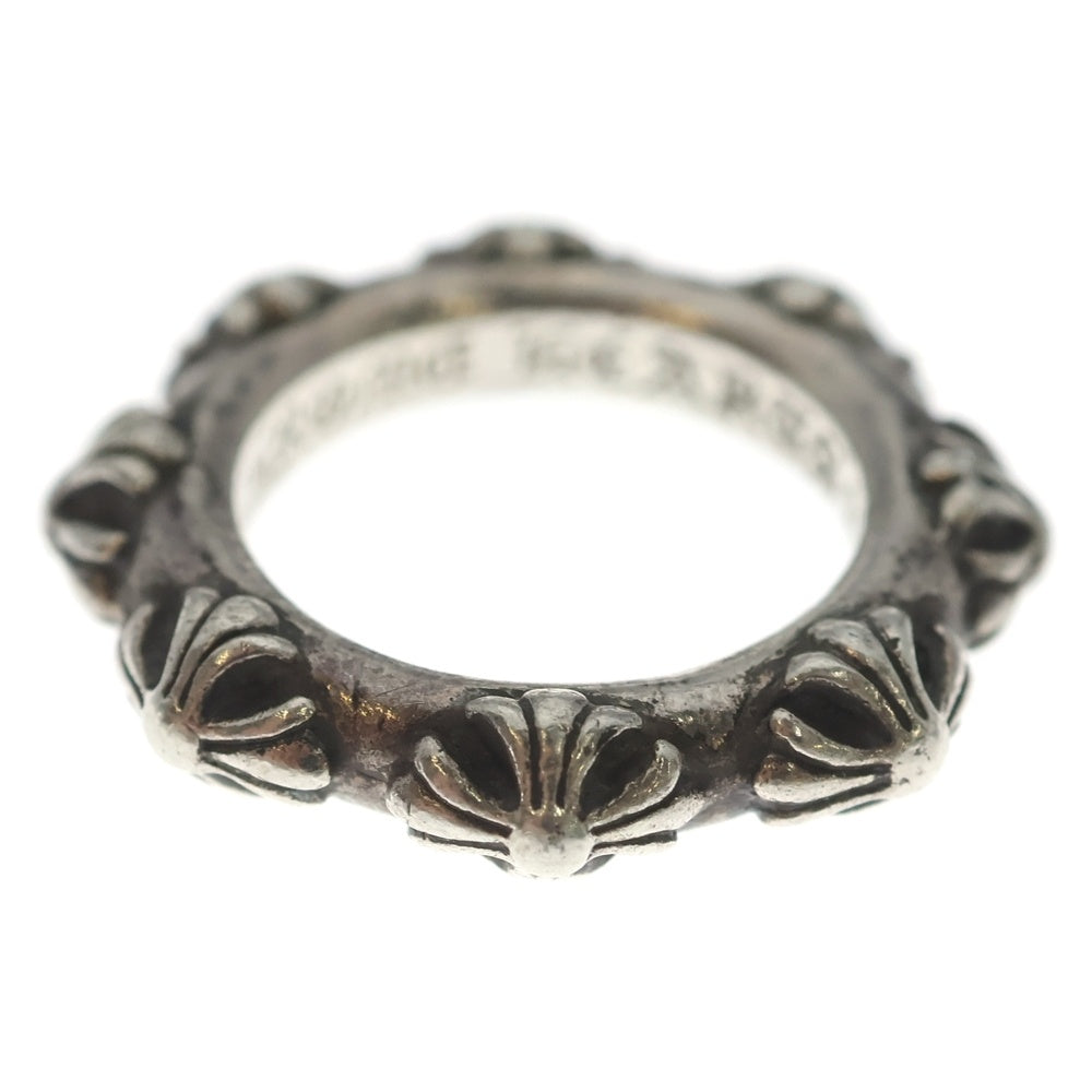 CHROME HEARTS(クロムハーツ) CROSS BAND クロスバンド リング シルバー BCA342