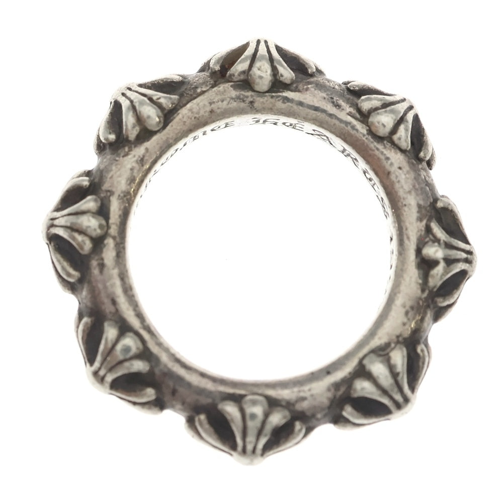 CHROME HEARTS(クロムハーツ) CROSS BAND クロスバンド リング シルバー BCA342