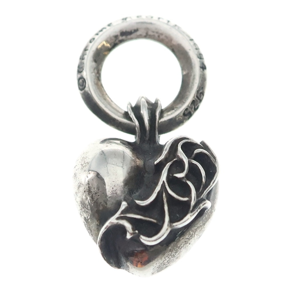 CHROME HEARTS(クロムハーツ) HEART CHARM ハートチャーム ペンダントトップ シルバー BCA277
