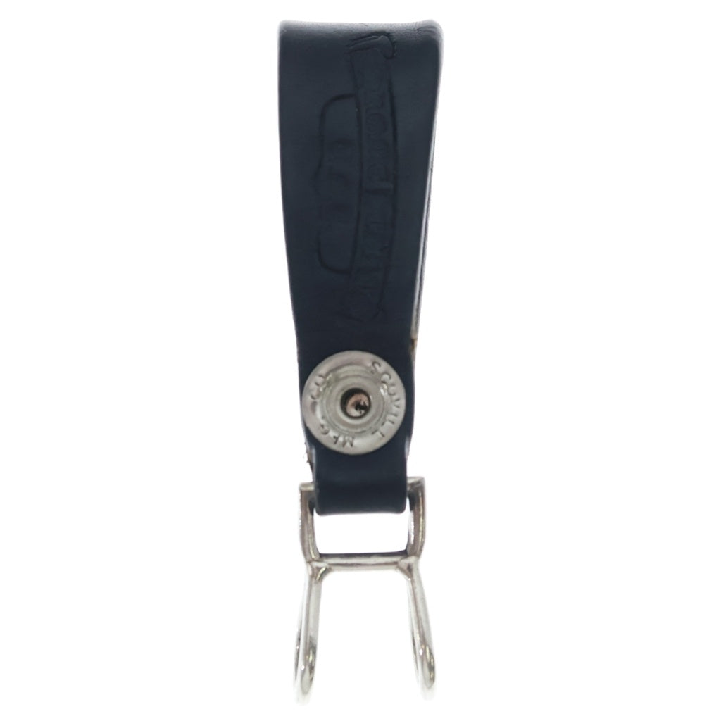 CHROME HEARTS(クロムハーツ) BELT LOOP ケルティックボールボタン レザーベルトループ ブラック