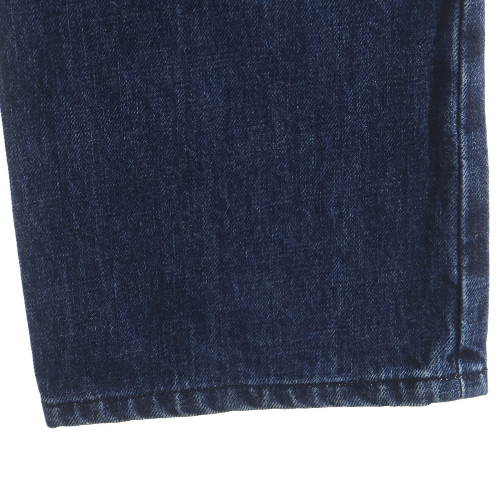 CHROME HEARTS(クロムハーツ) JEAN STRTLG FBRC クロスパッチ付きウォッシュドデニムパンツ