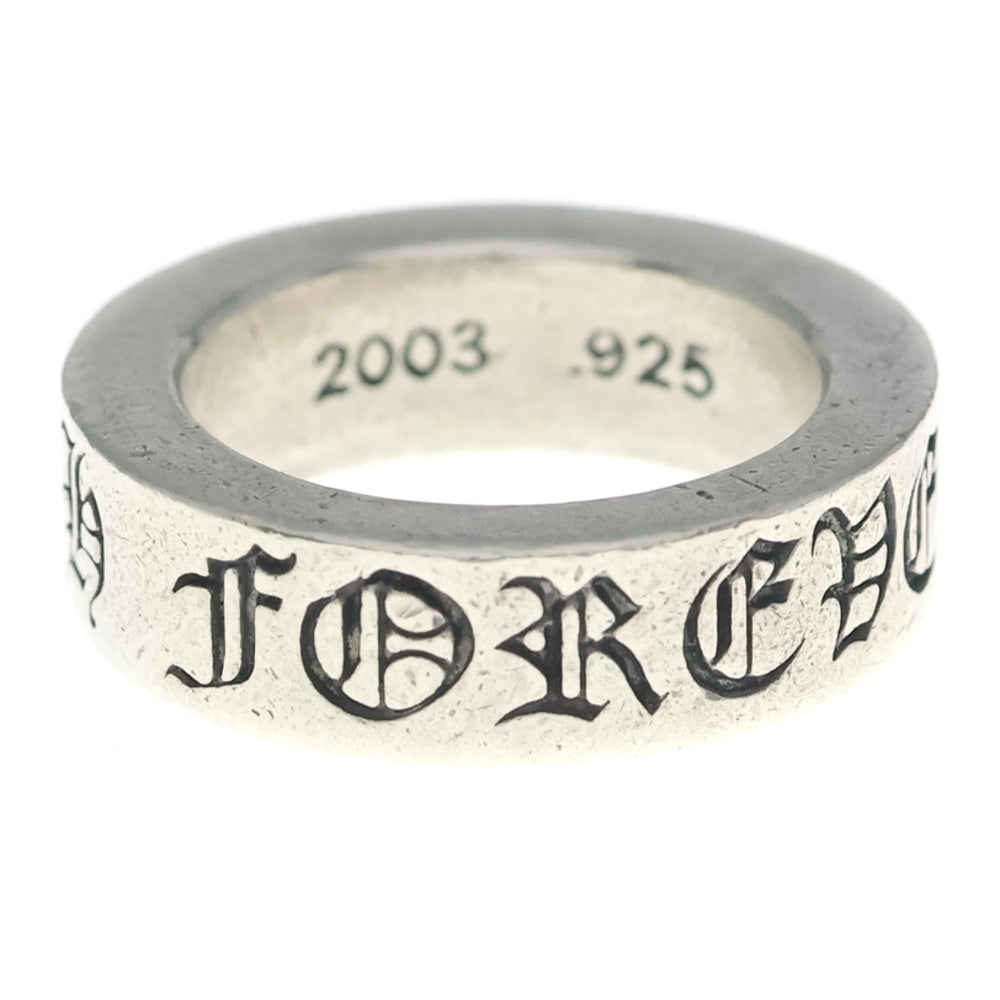 CHROME HEARTS(クロムハーツ) 6mm SPACER FOREVER 6mmスペーサーリング フォーエバーシルバーBCA337