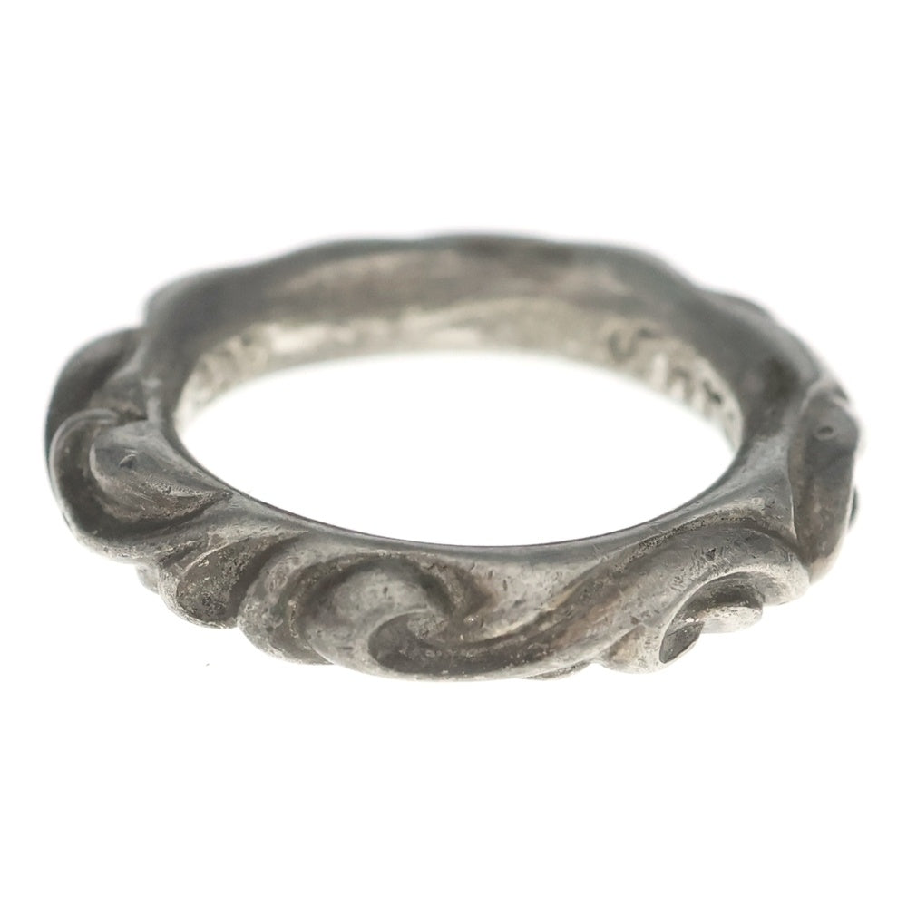 CHROME HEARTS(クロムハーツ) SCRL BAND スクロールバンド リング シルバー BCA351