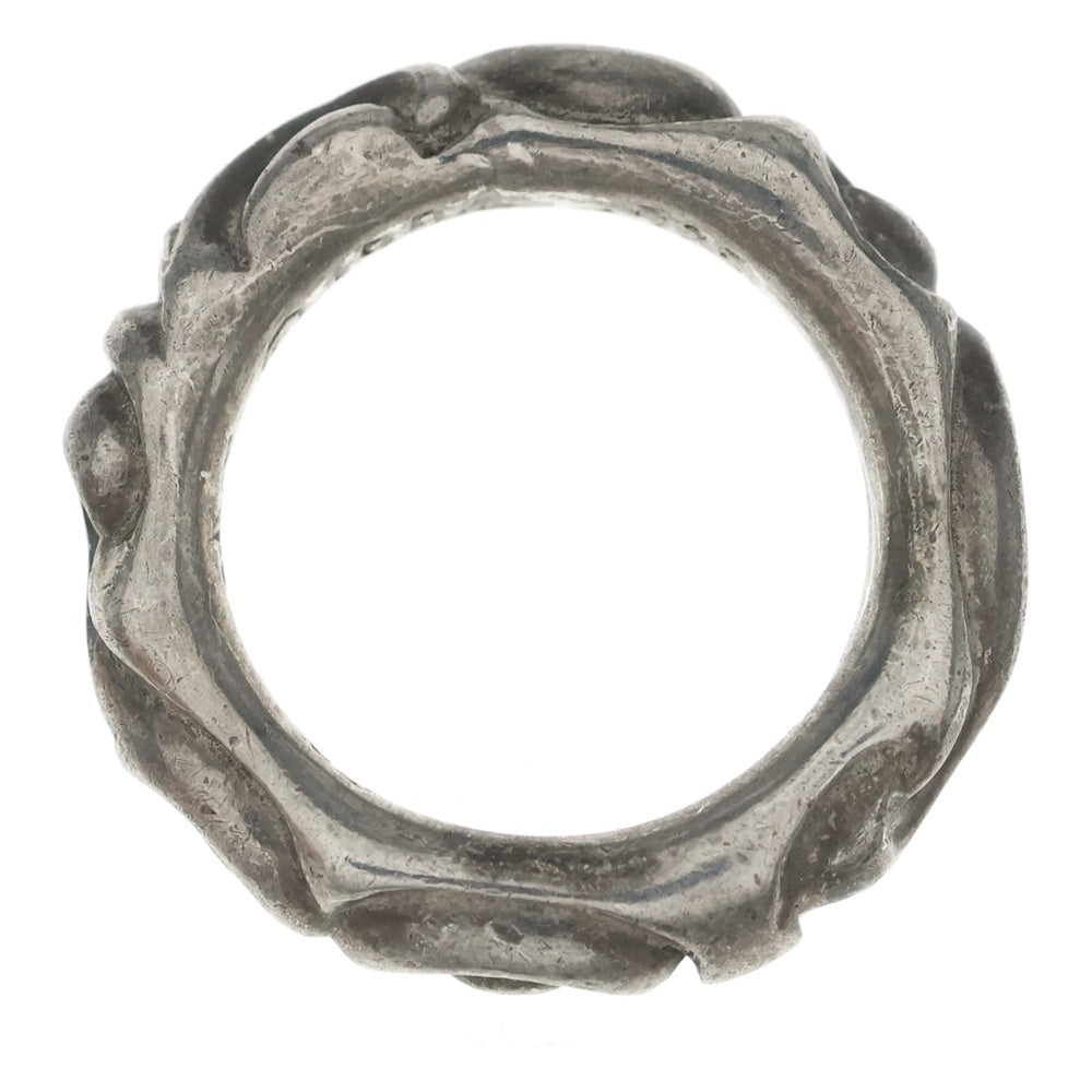 CHROME HEARTS(クロムハーツ) SCRL BAND スクロールバンド リング シルバー BCA351