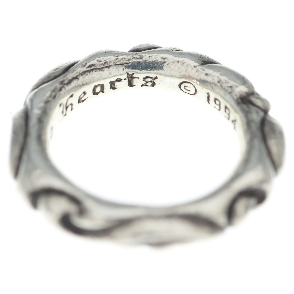 CHROME HEARTS(クロムハーツ) SCRL BAND スクロールバンド リング シルバー BCA351 サイズ調整有