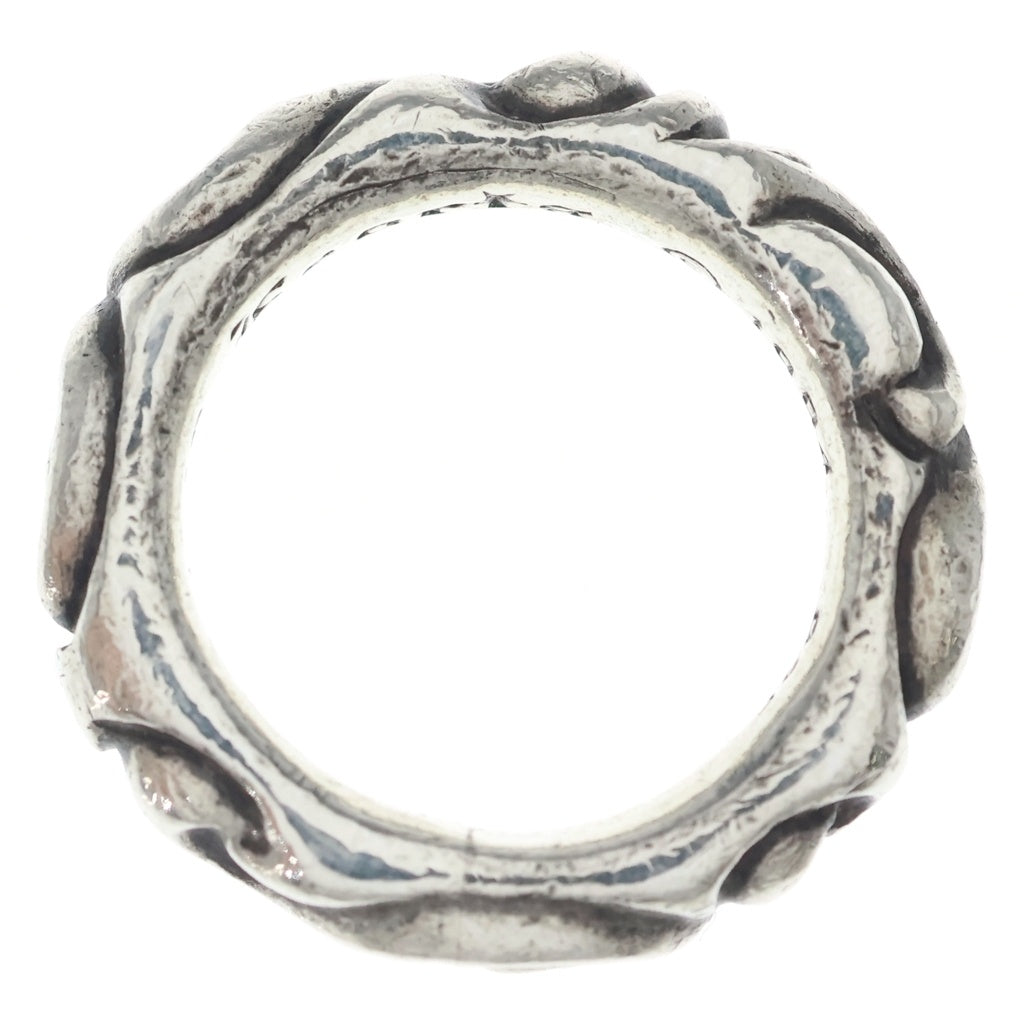 CHROME HEARTS(クロムハーツ) SCRL BAND スクロールバンド リング シルバー BCA351 サイズ調整有