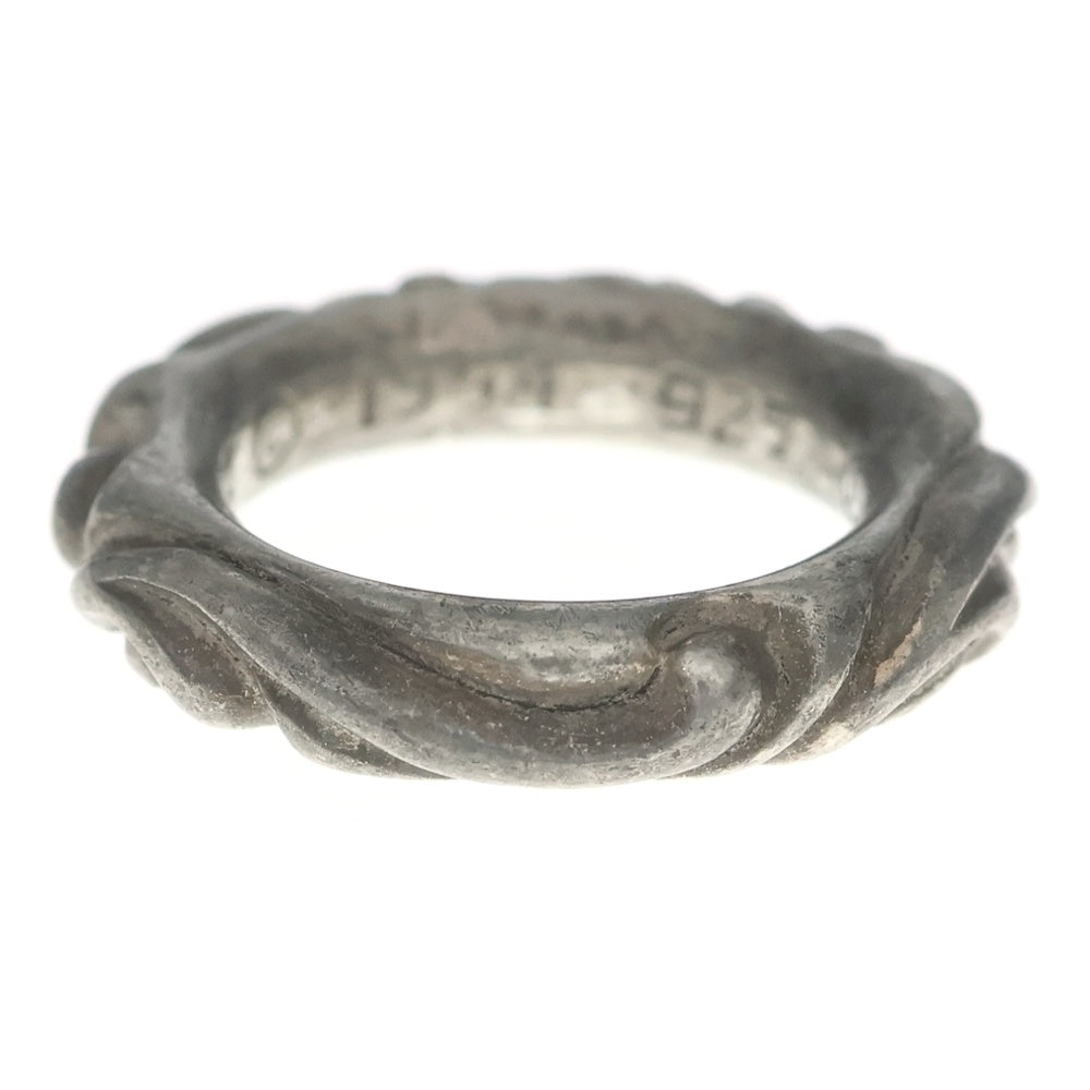 CHROME HEARTS(クロムハーツ) SCRL BAND スクロールバンド リング シルバー BCA351