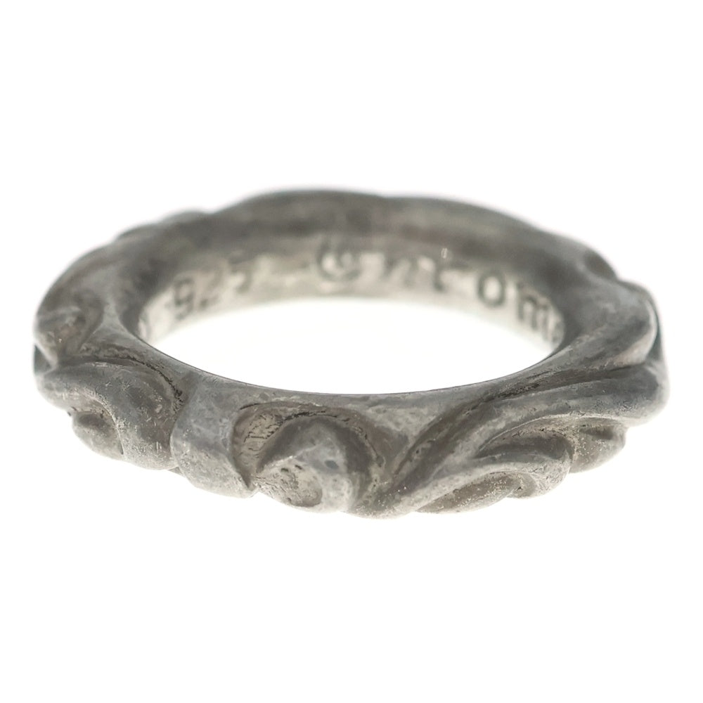 CHROME HEARTS(クロムハーツ) SCRL BAND スクロールバンド リング シルバー BCA351