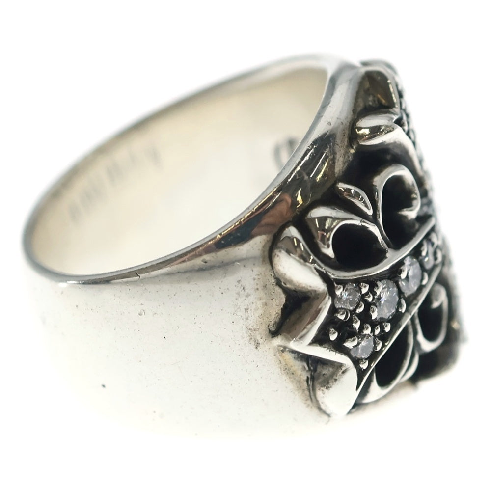 CHROME HEARTS(クロムハーツ) KEEPER P DMND キーパー PAVEダイヤ シルバーリング