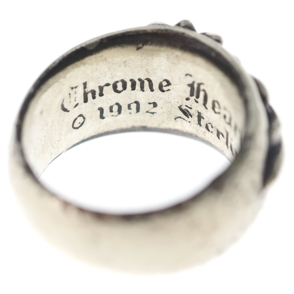 CHROME HEARTS(クロムハーツ) FLRL CRS フローラルクロス リング シルバー BCA346