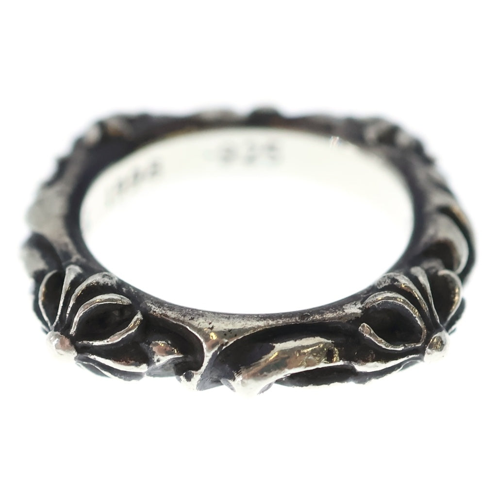 CHROME HEARTS(クロムハーツ) CROSS BAND クロスバンド リング シルバー BCA342 レディース