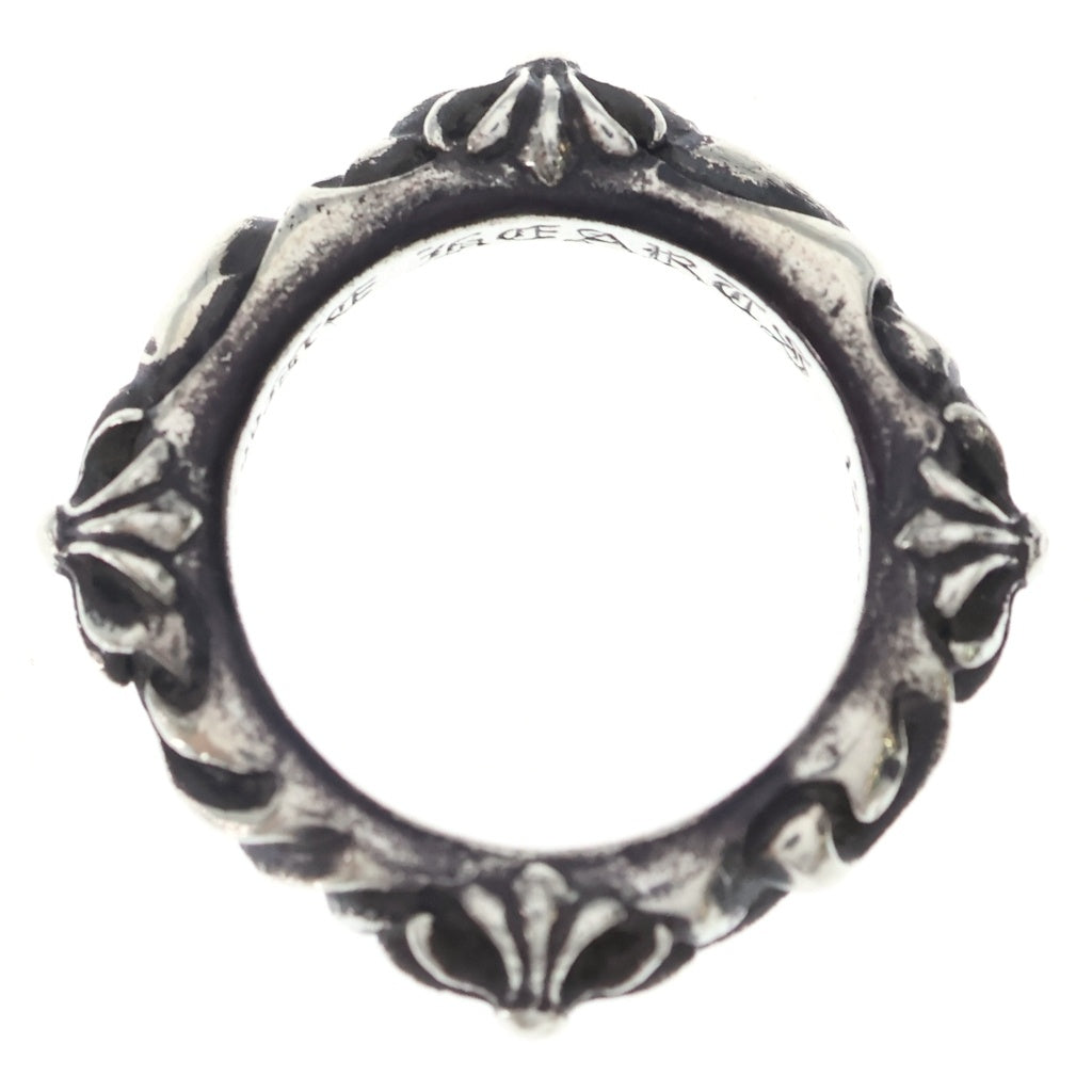 CHROME HEARTS(クロムハーツ) CROSS BAND クロスバンド リング シルバー BCA342 レディース