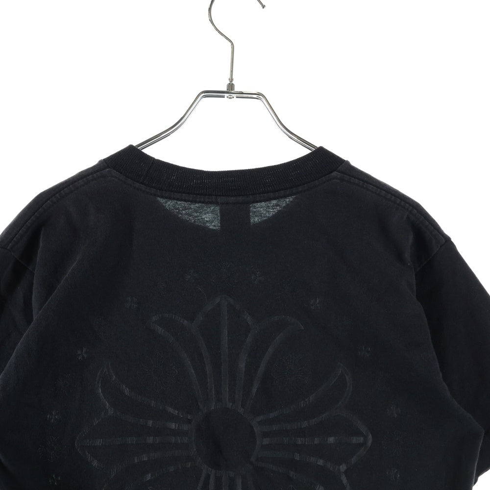 CHROME HEARTS(クロムハーツ) OLD MADE IN HOLLYWOOD CHプラスロゴ ポケット半袖Tシャツ ブラック