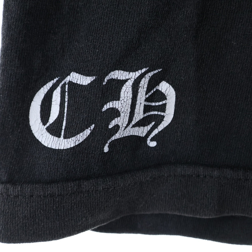 CHROME HEARTS(クロムハーツ) OLD MADE IN HOLLYWOOD CHプラスロゴ ポケット半袖Tシャツ ブラック