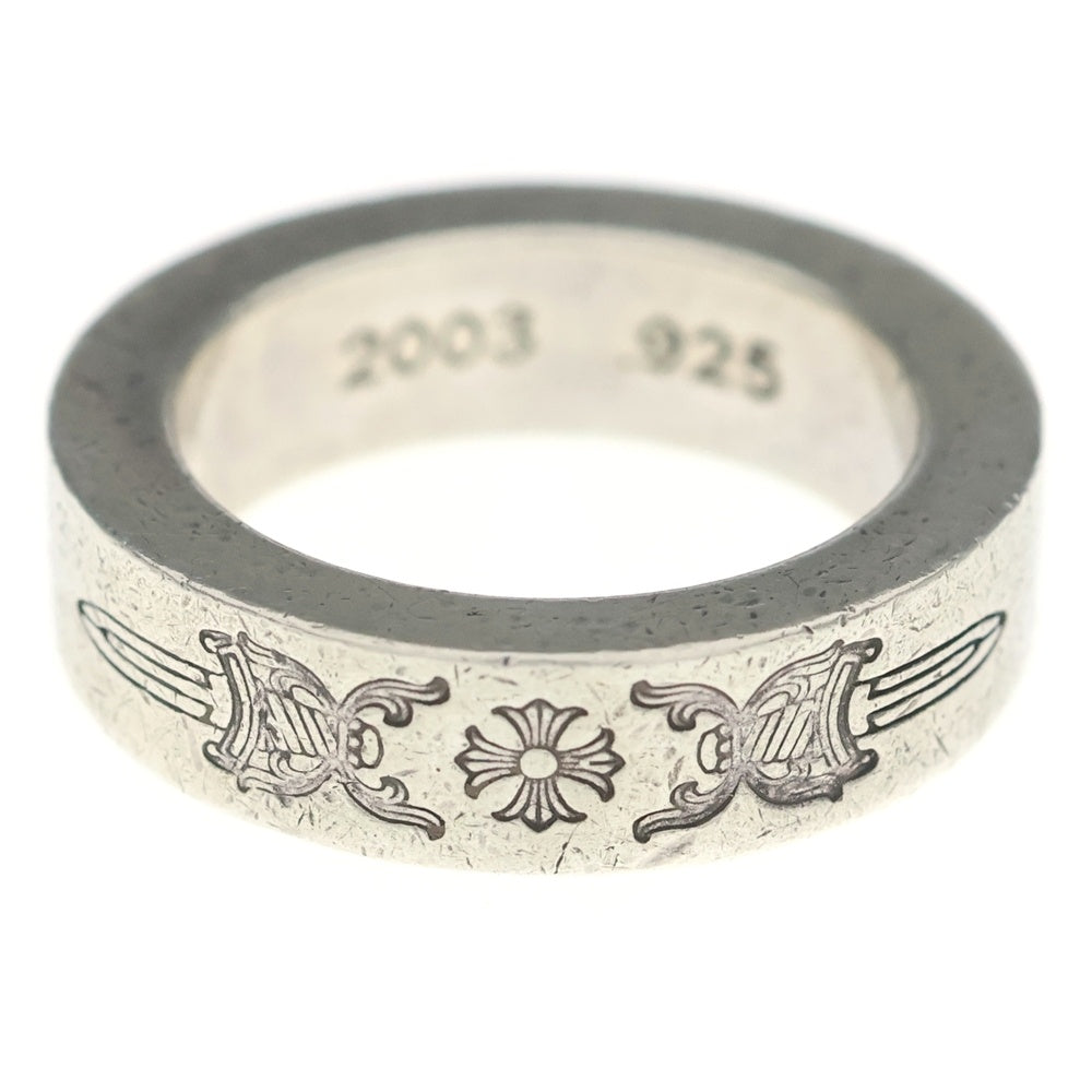 CHROME HEARTS(クロムハーツ) 6mm SPACER DAGGER 6mmスペーサーリング ダガー シルバーBCA335