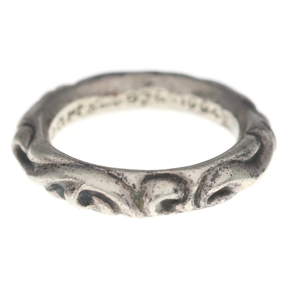 CHROME HEARTS(クロムハーツ) SCRL BAND スクロールバンド リング シルバー BCA351