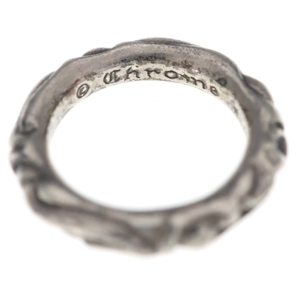 CHROME HEARTS(クロムハーツ) SCRL BAND スクロールバンド リング シルバー BCA351