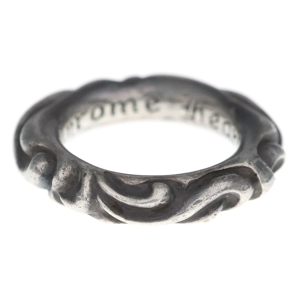 CHROME HEARTS(クロムハーツ) SCRL BAND スクロールバンド リング シルバー BCA351