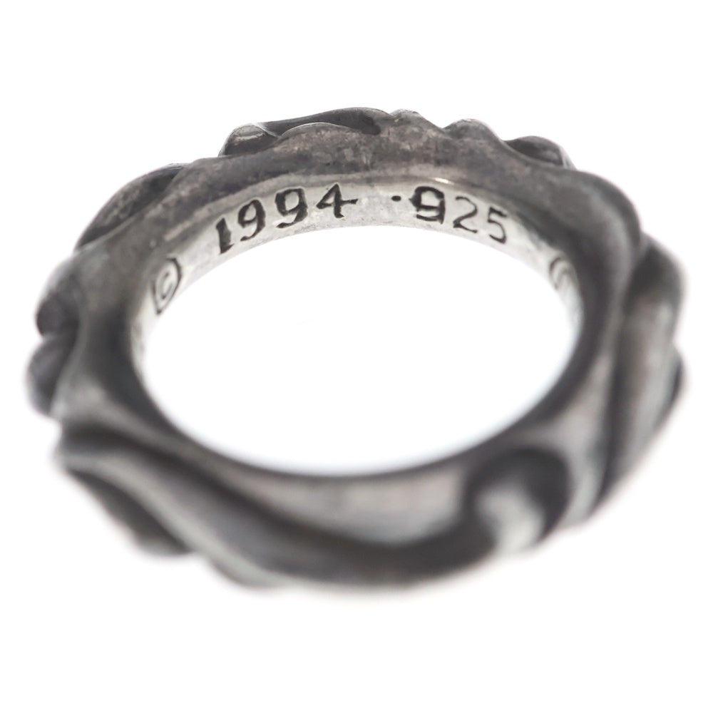 CHROME HEARTS(クロムハーツ) SCRL BAND スクロールバンド リング シルバー BCA351