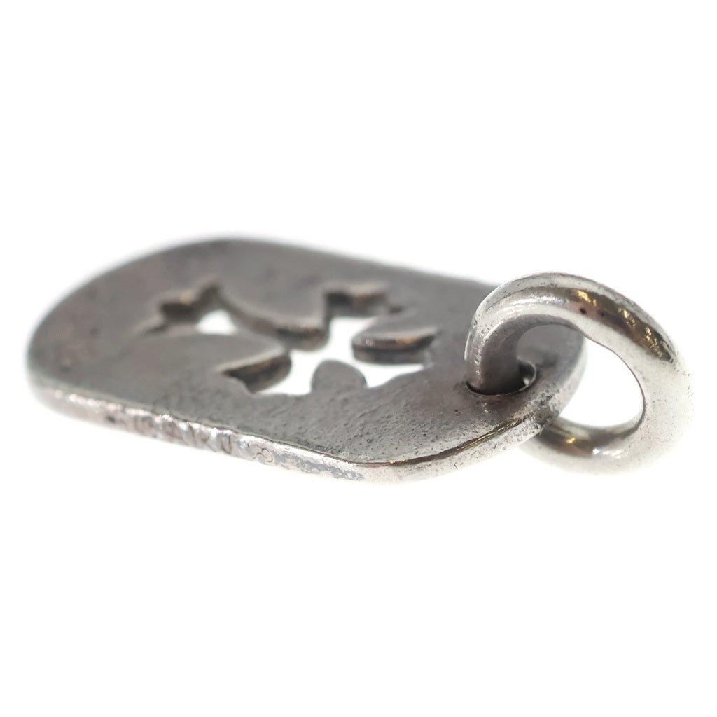 CHROME HEARTS(クロムハーツ) D TAG SML CO CRS カットアウトクロスドッグタグ スモール 青山限定 モデル ドッグタグネックレストップ