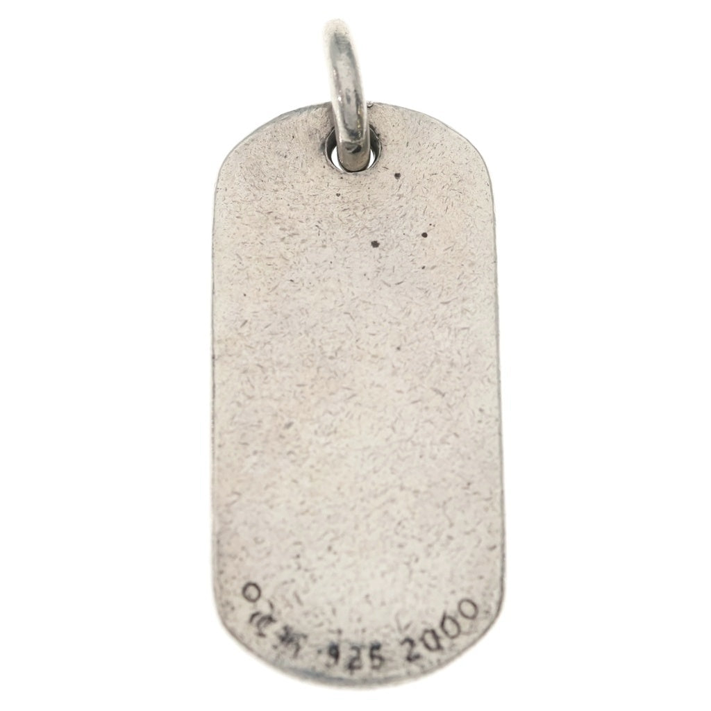 CHROME HEARTS(クロムハーツ) RAISED STAR DOGTAG レイズドスタードッグタグ LA限定 シルバーネックレストップ