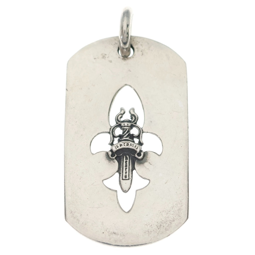 CHROME HEARTS(クロムハーツ) D TAG LRG FLE DAG フレアダガードッグタグ ラージドッグタグ ネックレストップ