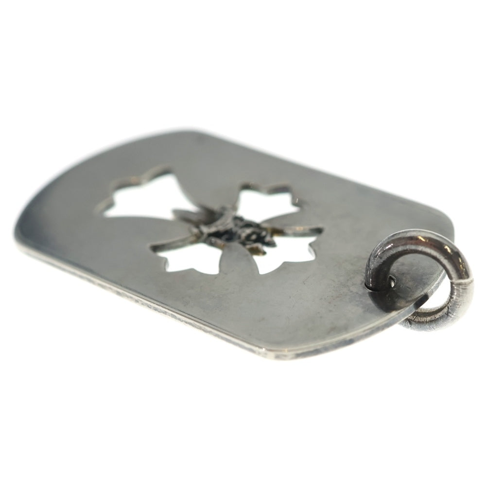 CHROME HEARTS(クロムハーツ) D TAG LRG DAGGER ダガーカットアウトドッグタグ ラージドッグタグネックレストップ