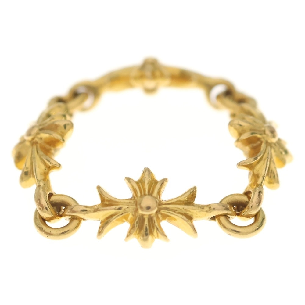 CHROME HEARTS(クロムハーツ) 22K RING TNY E CH PLS タイニーECHプラス ゴールドリング