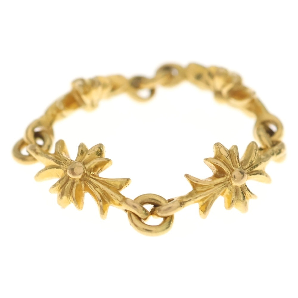 CHROME HEARTS(クロムハーツ) 22K RING TNY E CH PLS タイニーECHプラス ゴールドリング