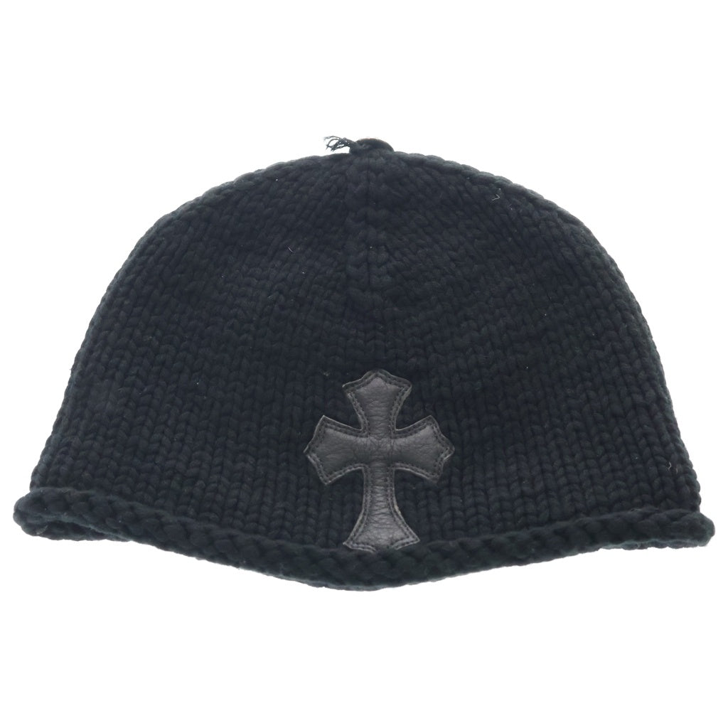 CHROME HEARTS(クロムハーツ) BEANIE CASH クロスパッチ カシミヤ 