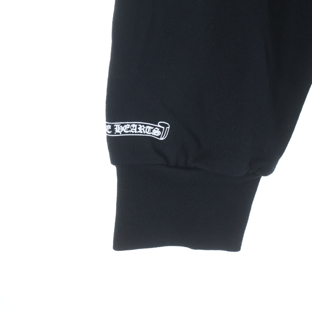 CHROME HEARTS(クロムハーツ) ×DOVER STREET MARKET SWTSHRT HD ZIP LTD DSMG ドーバーストリートマーケット限定 ロゴプリントジップアップフーディーパーカー ブラック