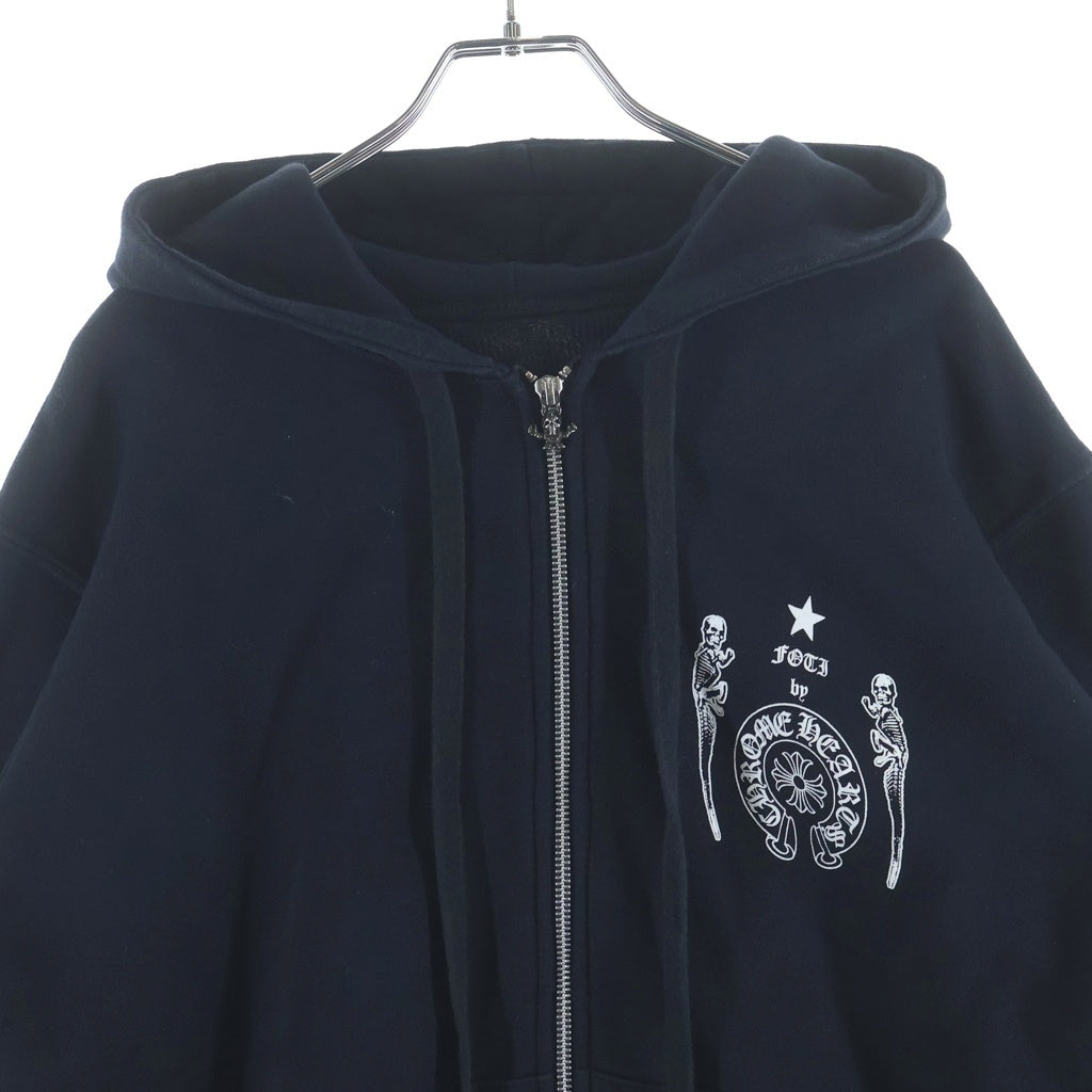 CHROME HEARTS(クロムハーツ) THRML HD ZIP FOTI フォティバックプリントジップアップパーカー
