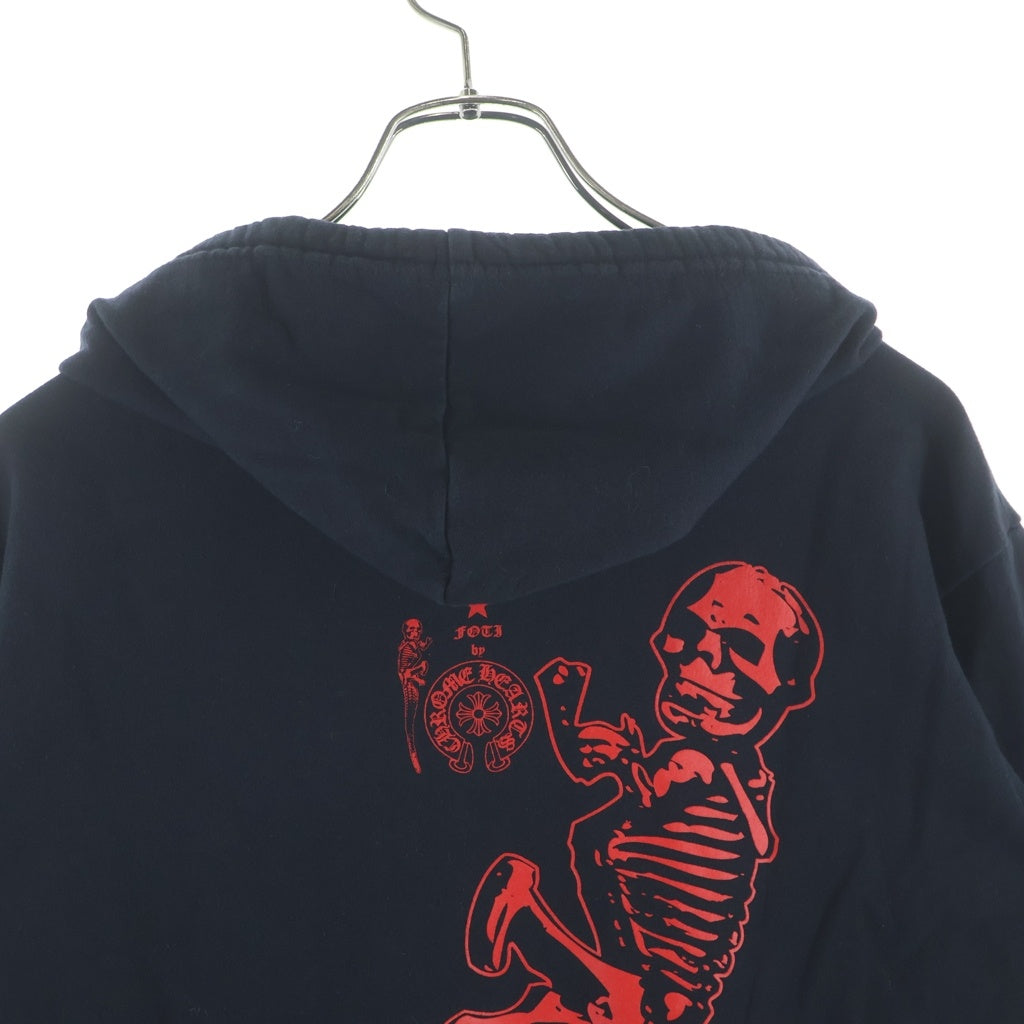 CHROME HEARTS(クロムハーツ) SWTSHRT HD ZIP FOTI フォティバックプリントジップアップパーカー