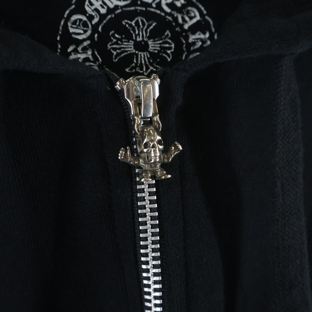 CHROME HEARTS(クロムハーツ) SWTSHRT HD ZIP FOTI フォティバックプリントジップアップパーカー