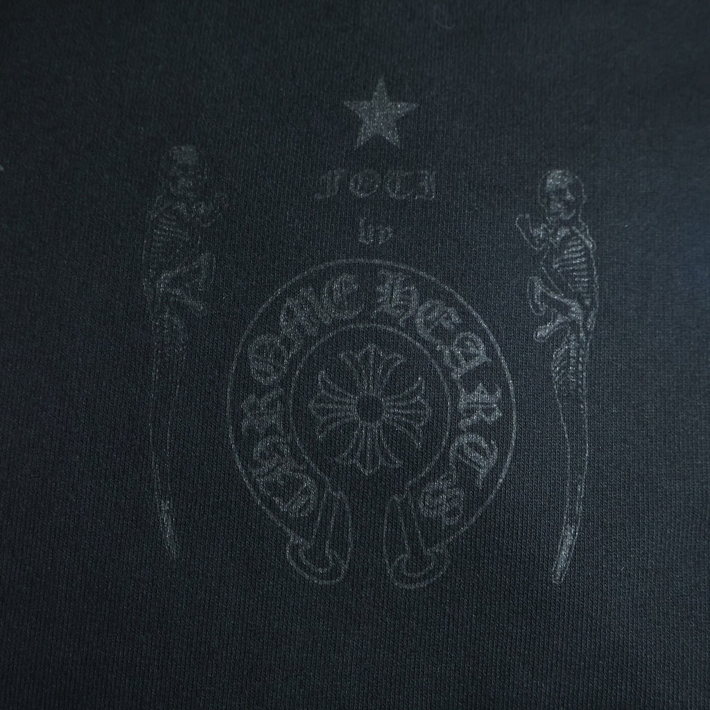 CHROME HEARTS(クロムハーツ) THRML HD ZIP 裏地サーマルジップ バックフォティプリントジップアップパーカー