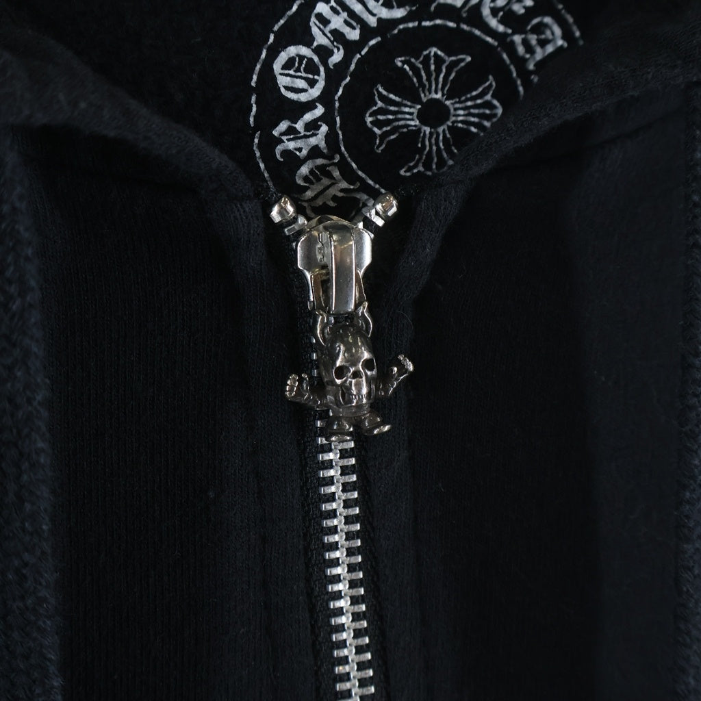 CHROME HEARTS(クロムハーツ) SWTSHRT HD ZIP FOTI フォティバックプリントジップアップパーカー