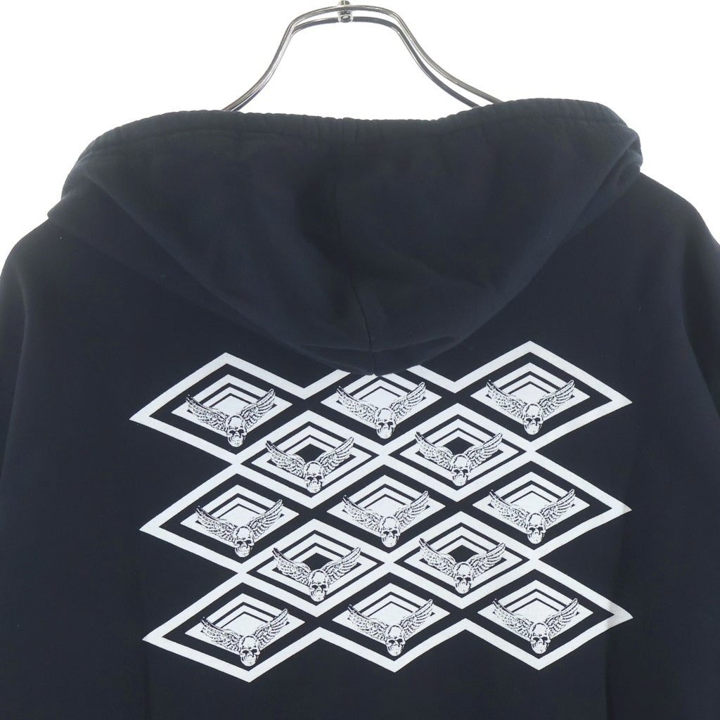 CHROME HEARTS(クロムハーツ) SWTSHRT HD ZIP FOTI フォティバックプリントジップアップパーカー