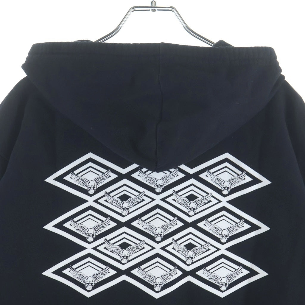 CHROME HEARTS(クロムハーツ) SWTSHRT HD ZIP FOTI フォティバックプリントジップアップパーカー