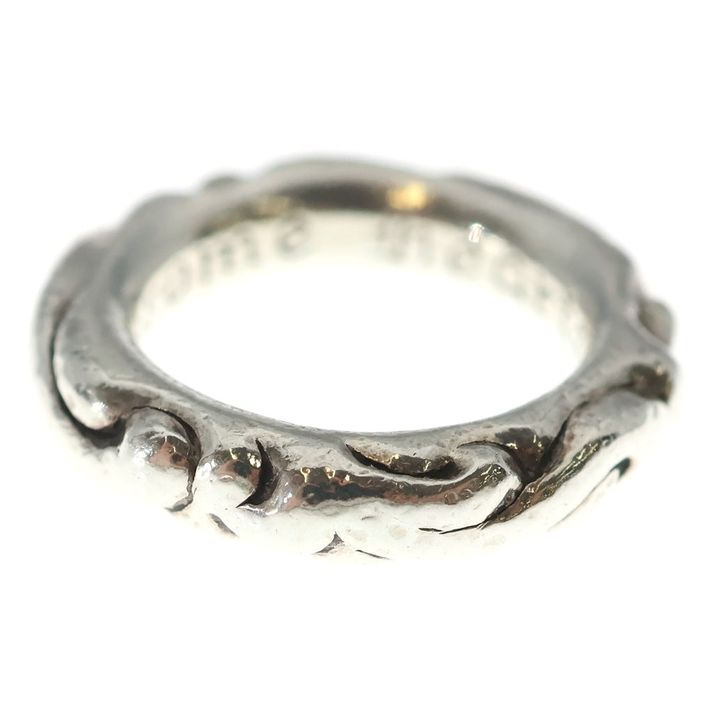CHROME HEARTS(クロムハーツ) SCRL BAND スクロールバンド リング シルバー BCA351