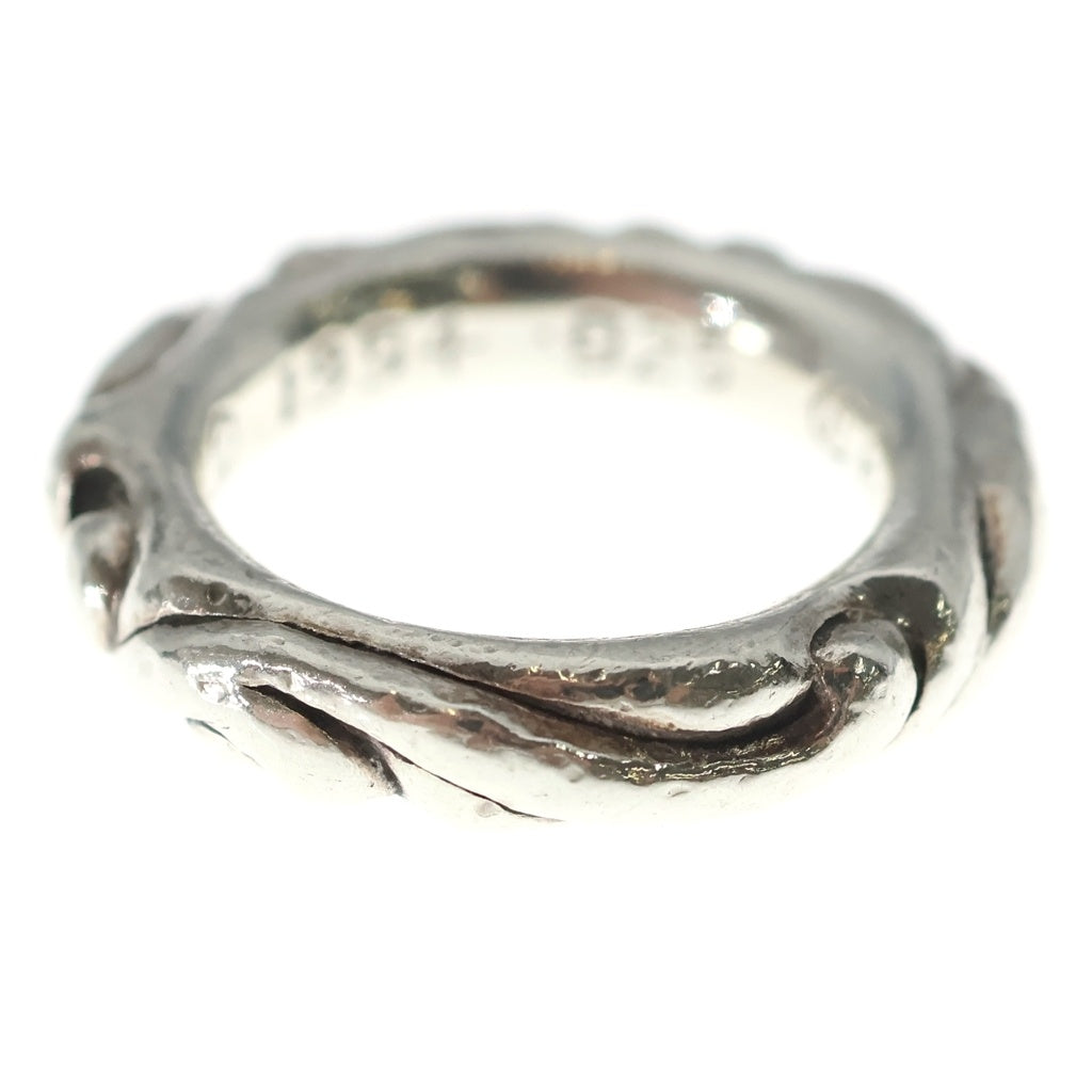 CHROME HEARTS(クロムハーツ) SCRL BAND スクロールバンド リング シルバー BCA351