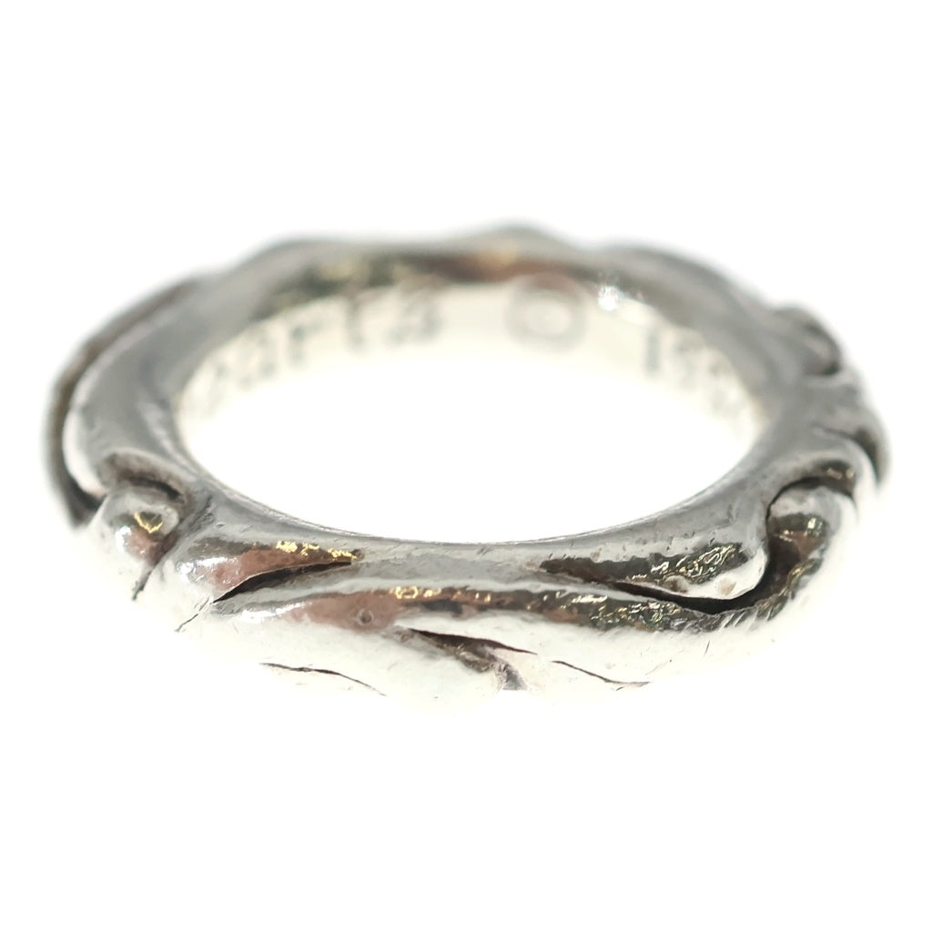 CHROME HEARTS(クロムハーツ) SCRL BAND スクロールバンド リング シルバー BCA351