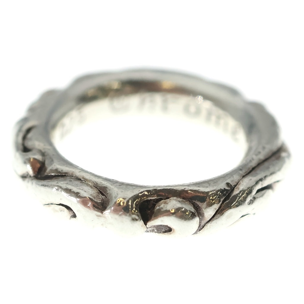 CHROME HEARTS(クロムハーツ) SCRL BAND スクロールバンド リング シルバー BCA351