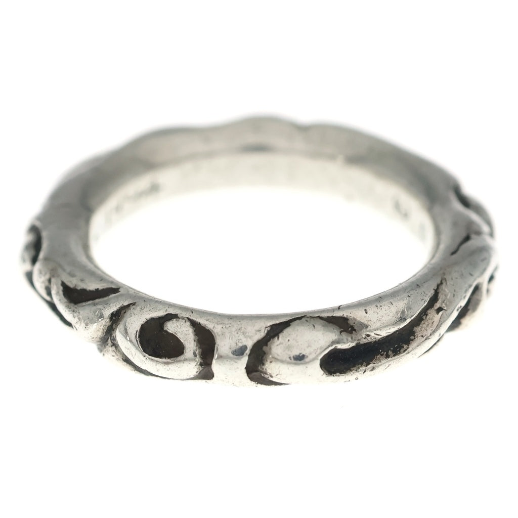 CHROME HEARTS(クロムハーツ) SCRL BAND スクロールバンド リング シルバー BCA351