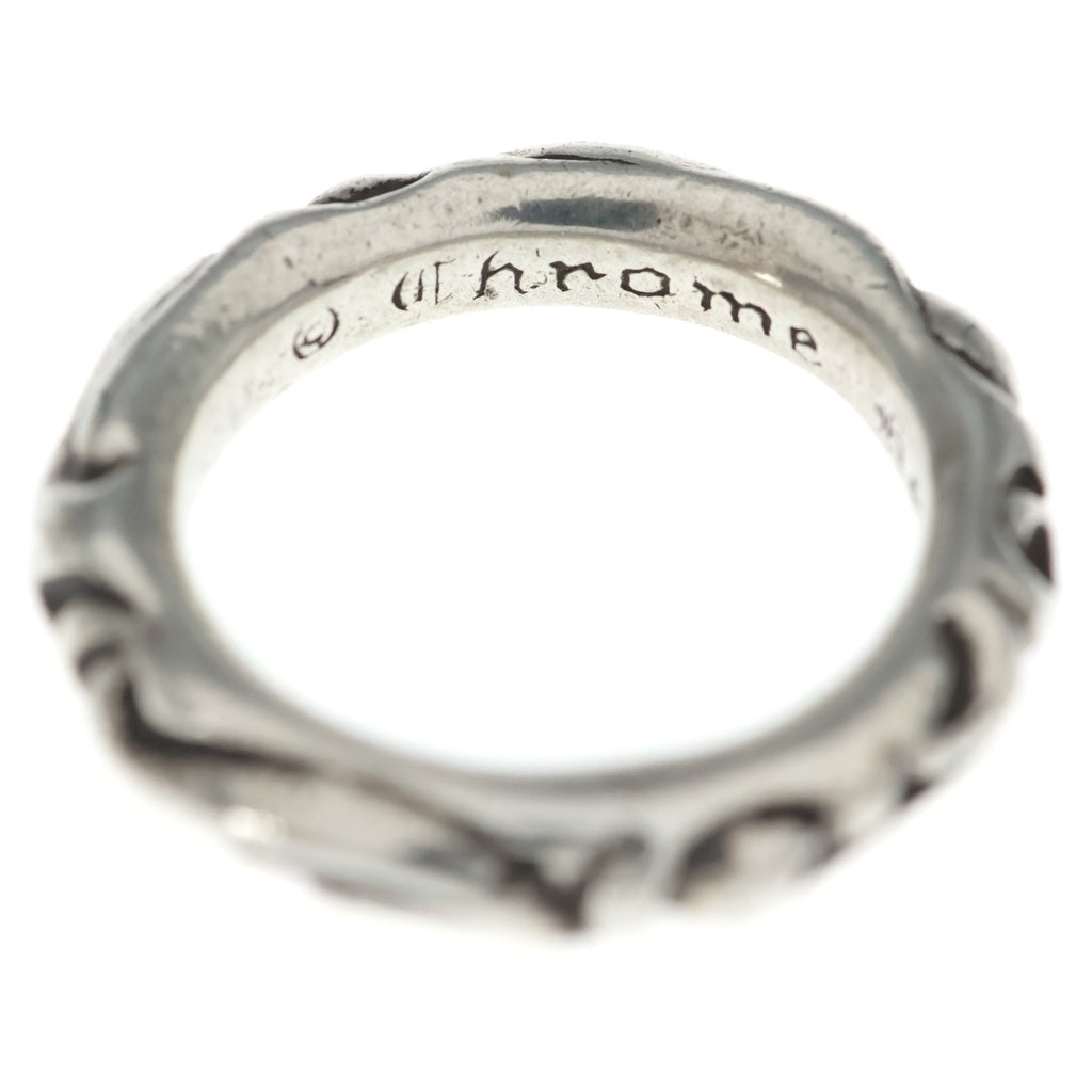 CHROME HEARTS(クロムハーツ) SCRL BAND スクロールバンド リング シルバー BCA351