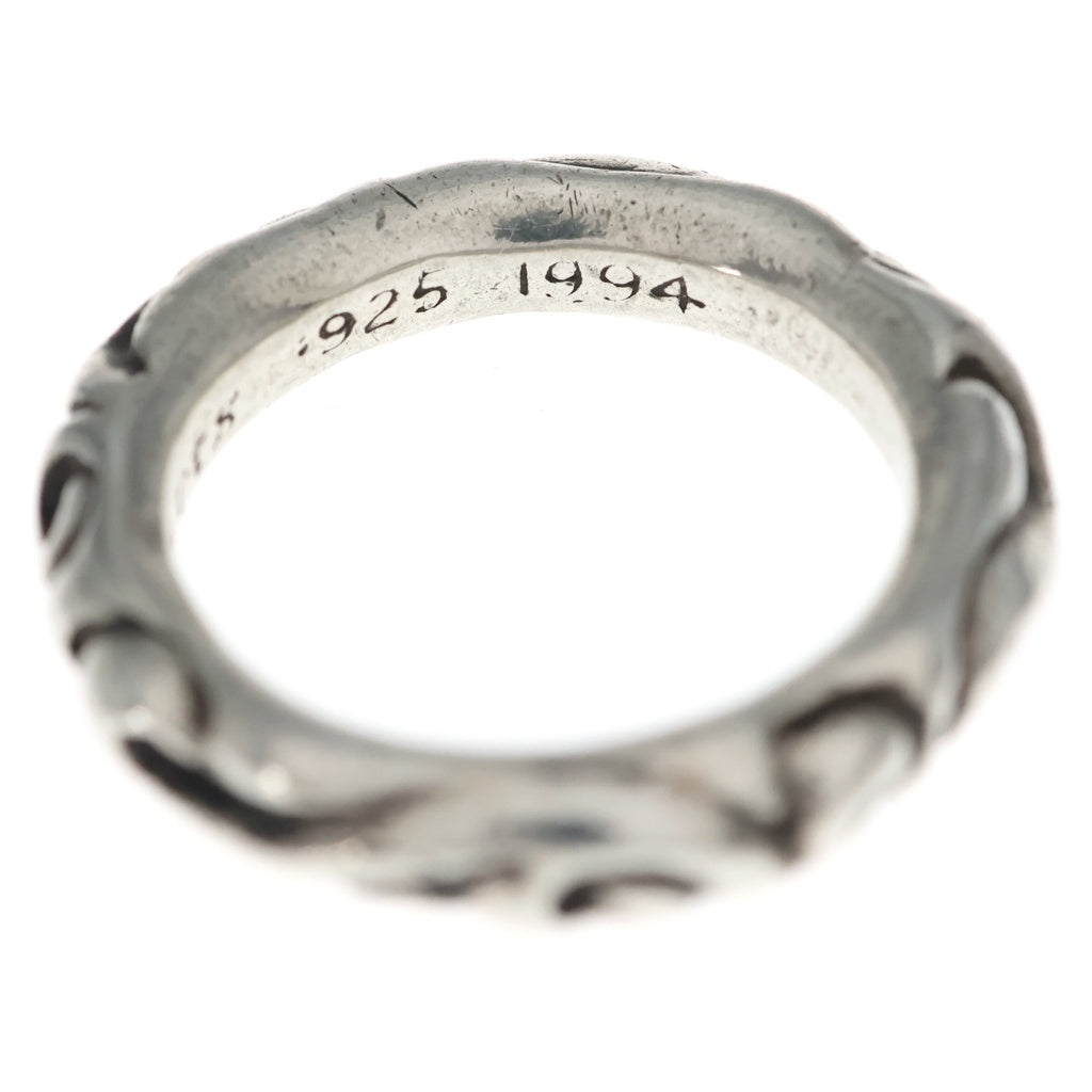 CHROME HEARTS(クロムハーツ) SCRL BAND スクロールバンド リング シルバー BCA351