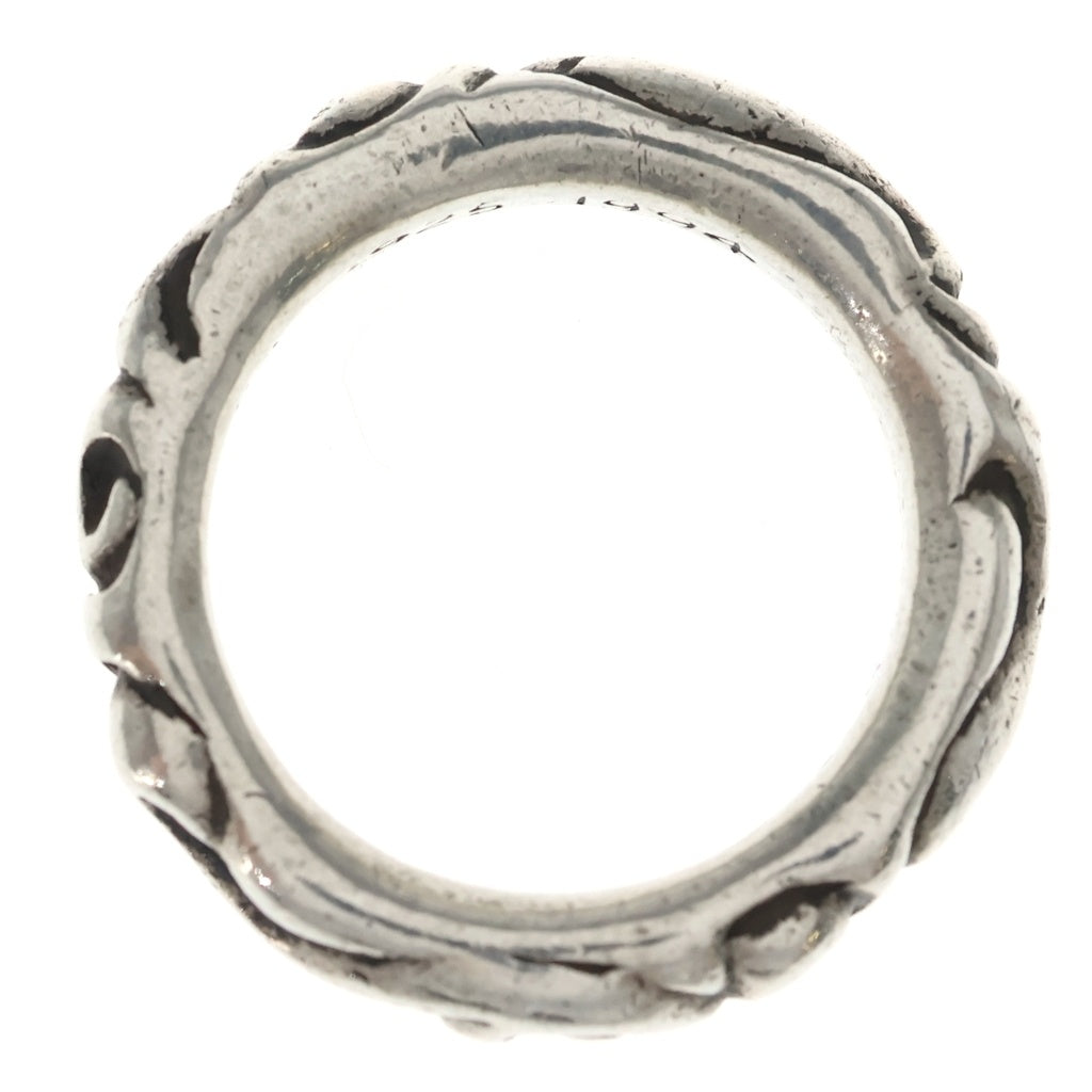 CHROME HEARTS(クロムハーツ) SCRL BAND スクロールバンド リング シルバー BCA351