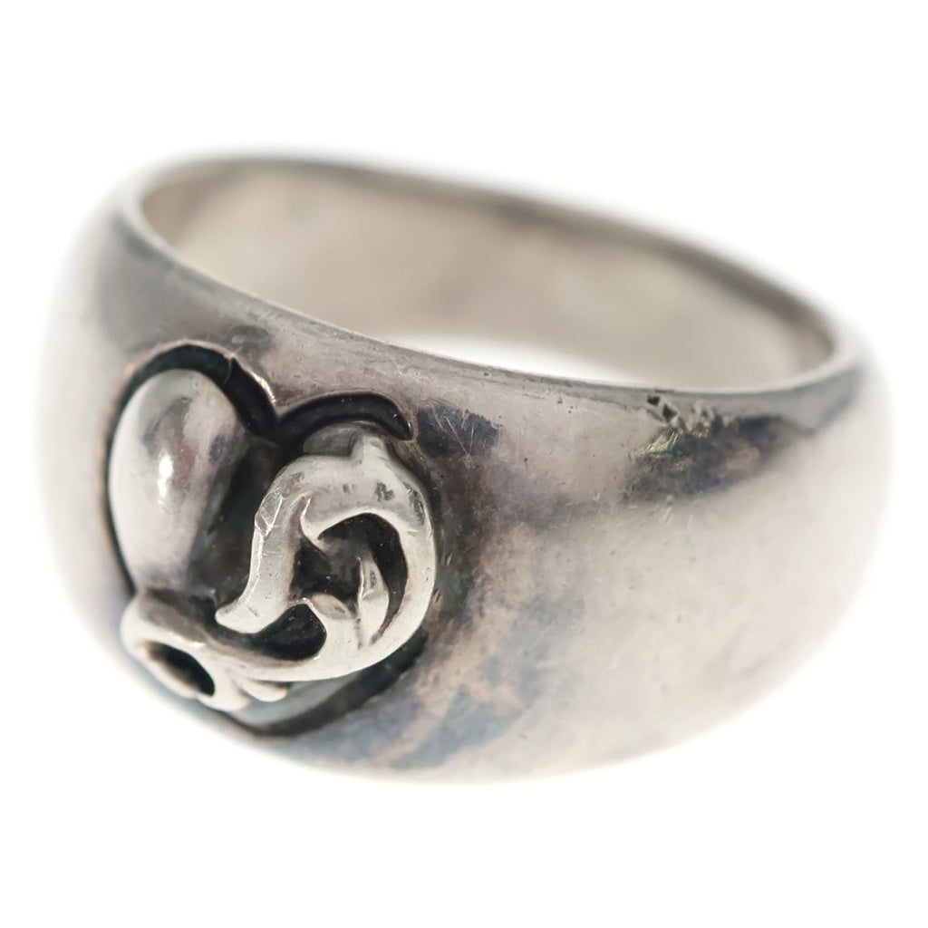 CHROME HEARTS(クロムハーツ) HEART IN BAND ハートインバンド シルバーリング