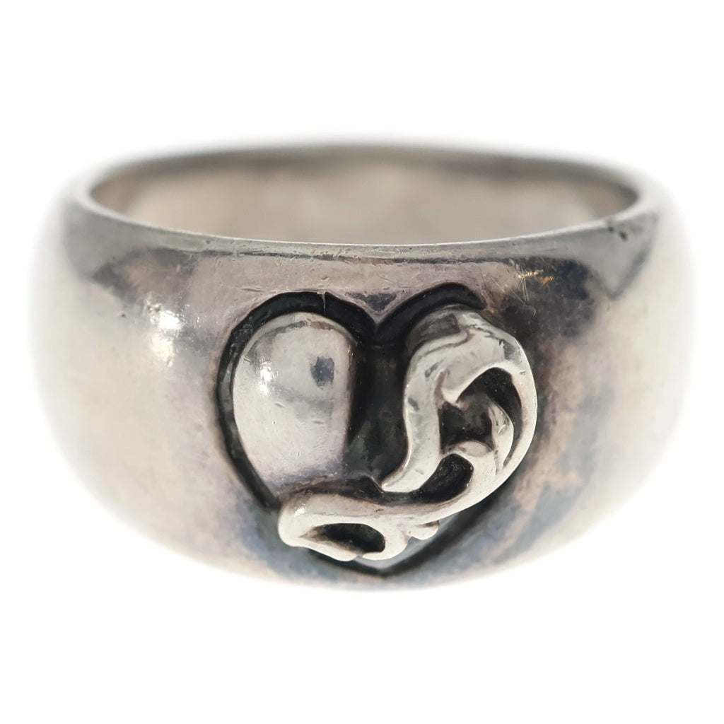 CHROME HEARTS(クロムハーツ) HEART IN BAND ハートインバンド シルバーリング